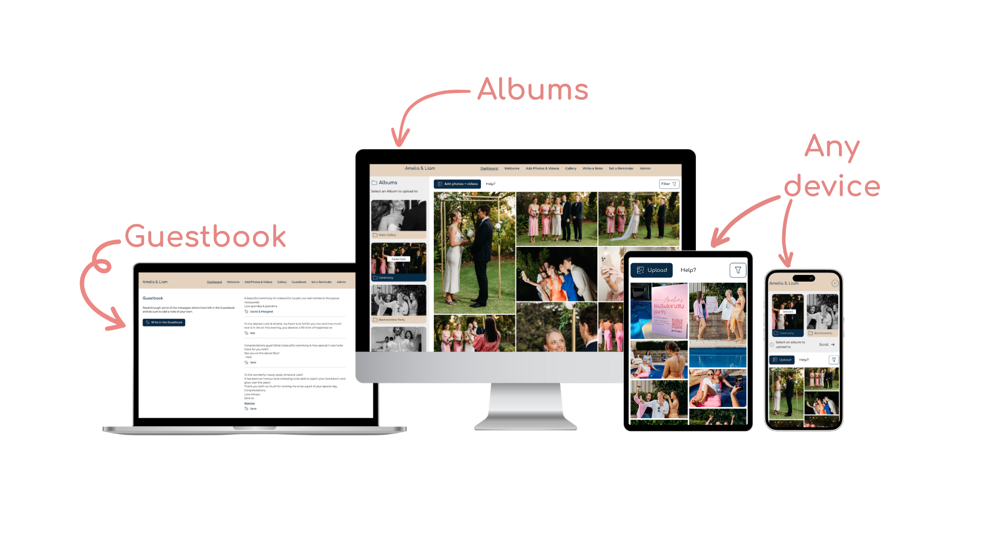 Albums and new Guest UX