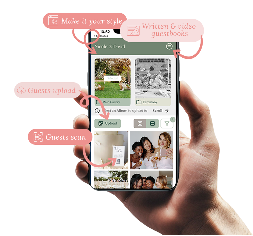 GUESTPIX Gallery On Phone