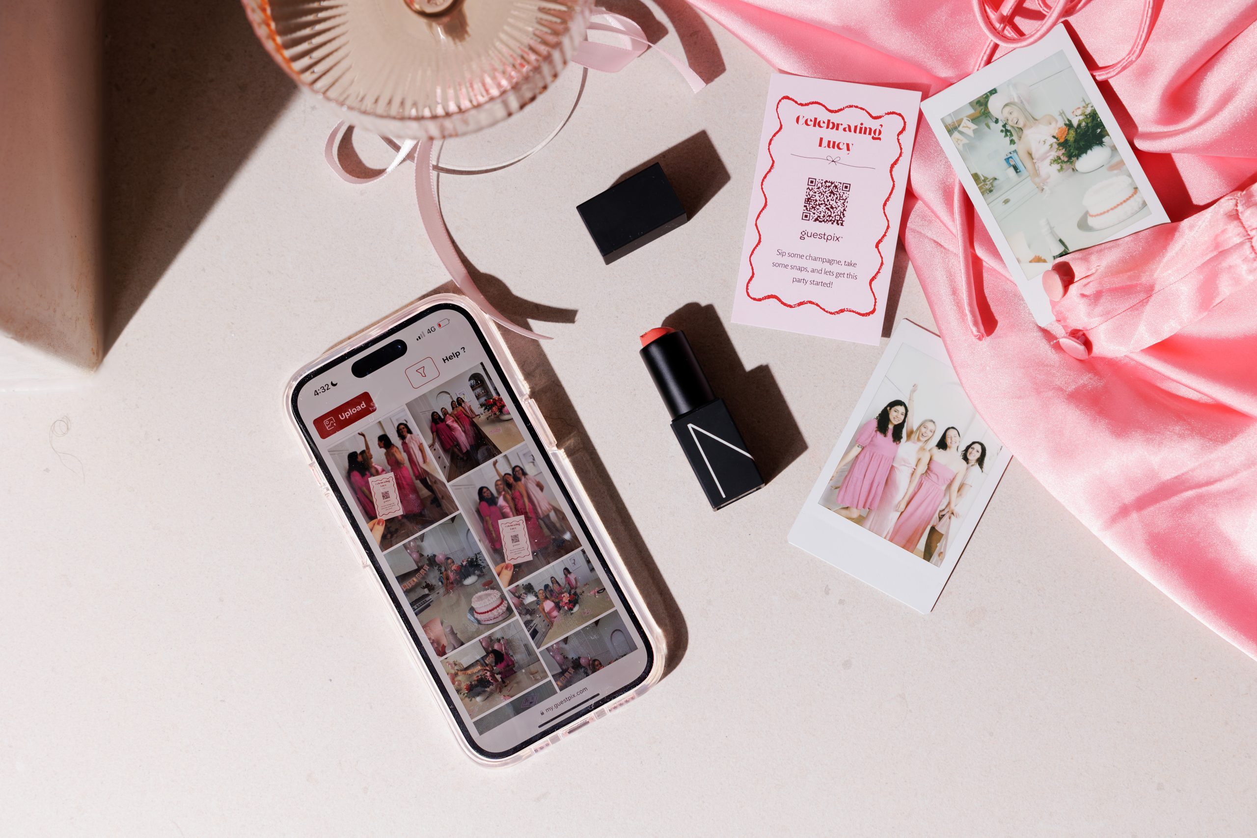 QR Code Wedding Digital Photo Gallery