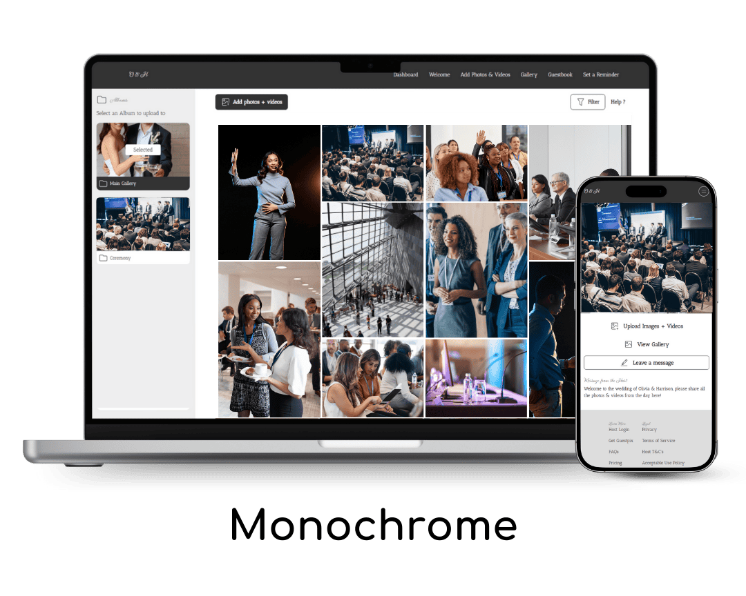GUESTPIX | N° 1 des plateformes de partage de photos d'événements via code QR, pour un partage fluide des photos lors d'événements.