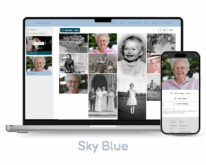 GUESTPIX Design Themes - Sky Blue