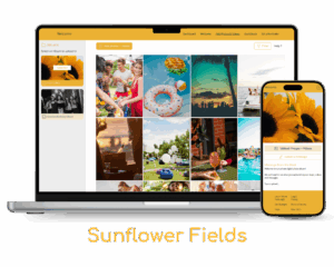 GUESTPIX Themes - Sunflower Fields