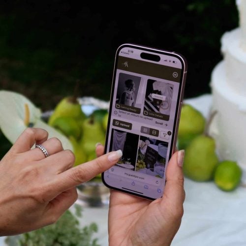 Photo Sharing Wedding Album QR Code