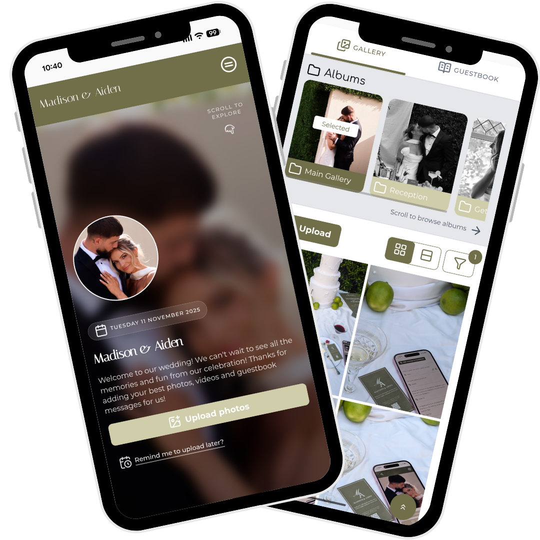 new phone design madison and aiden 1 - GUESTPIX | #1 QR Code Event Photo Sharing Platform Nuevo diseño de teléfono: Madison y Aiden 1
